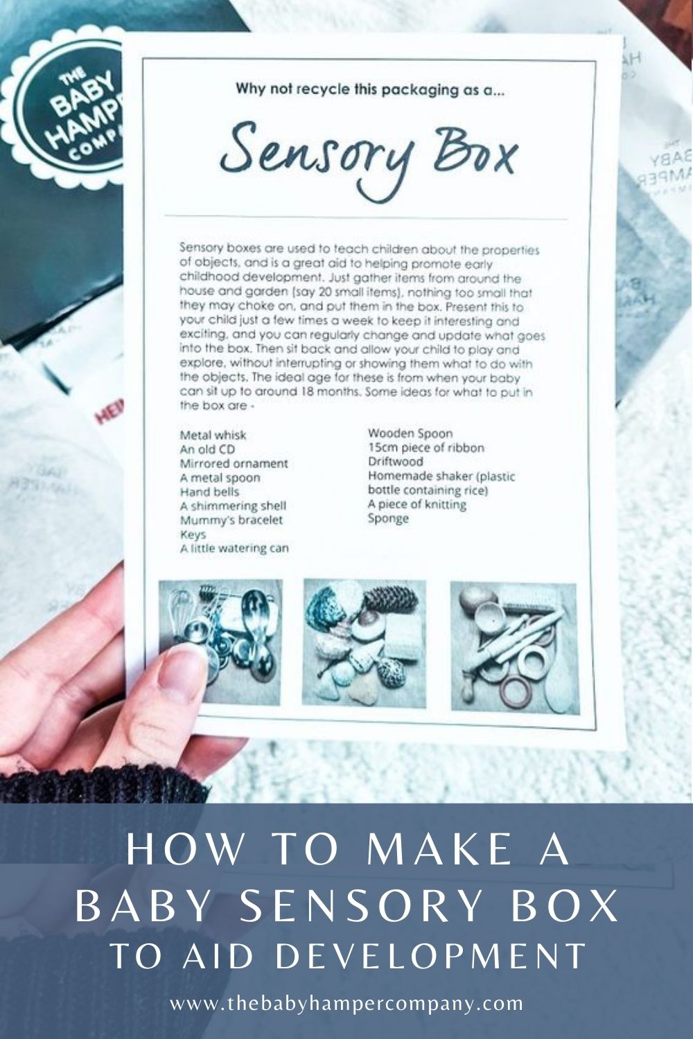 How To Make a Baby Sensory Box