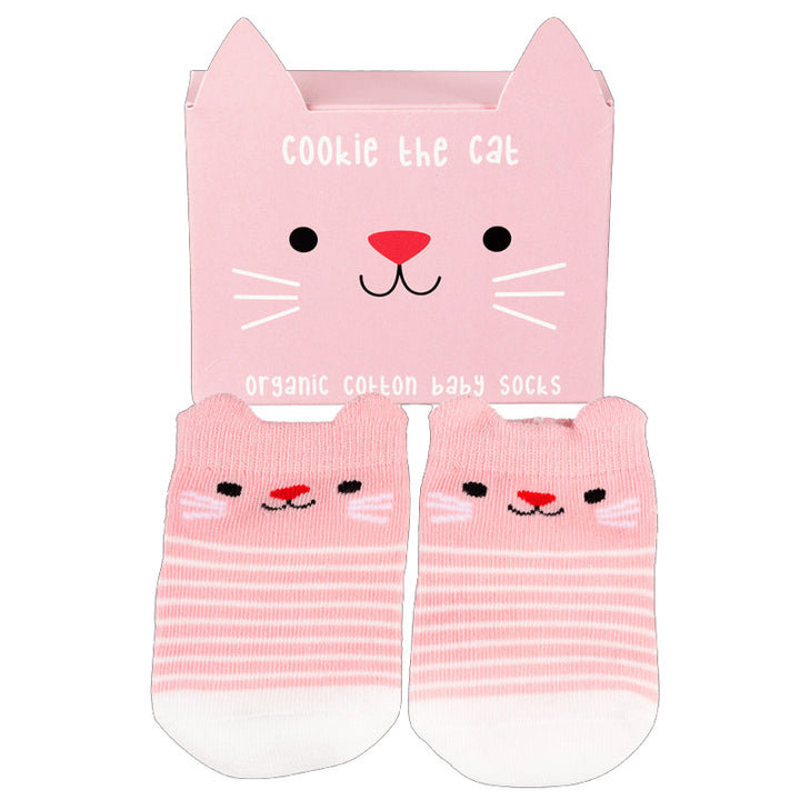 Rex London Cookie The Cat Baby Socks