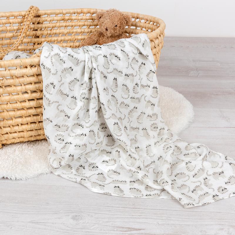 Rex London Swaddling blanket - Kitty Cats