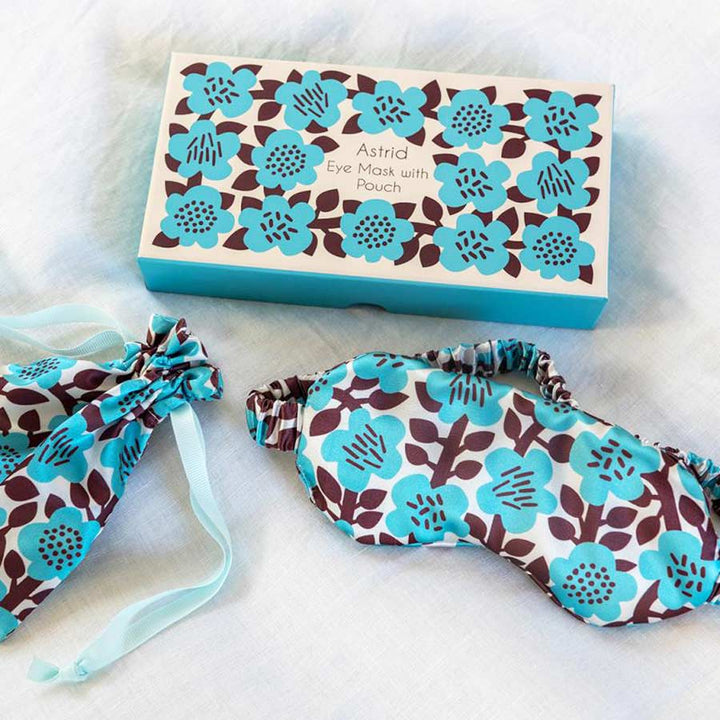 Rex London Astrid Eye Mask & Pouch Gift Set
