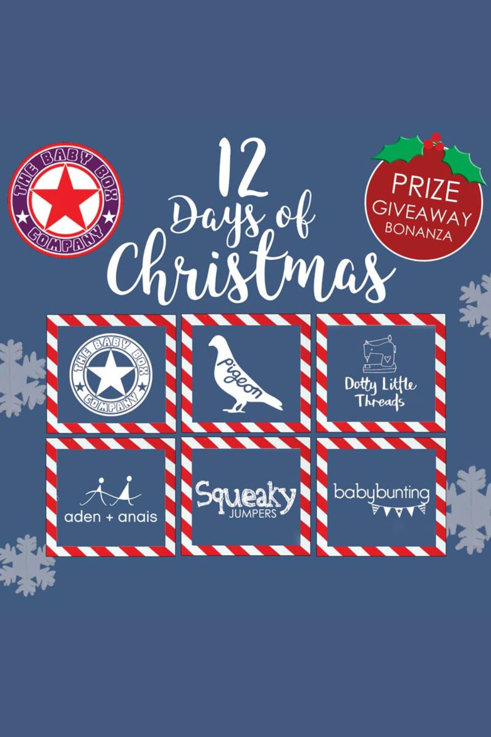 12 days of Christmas Prize Giveaway 2016