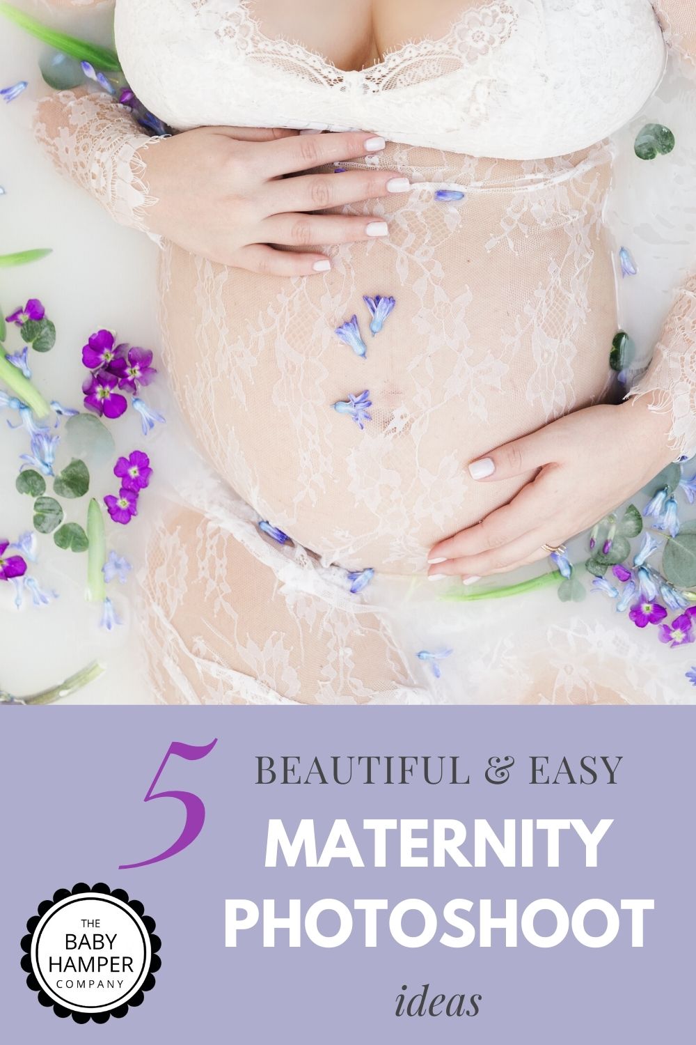 5 Beautiful & Easy Maternity Photoshoot Ideas