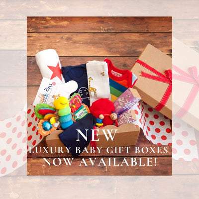 New LUXURY Baby Gift Boxes Now Available!