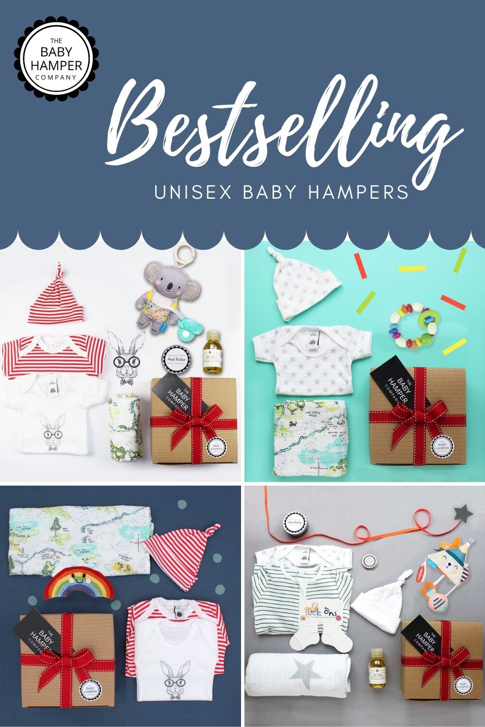 Our Bestselling Range of Unisex Baby Hampers