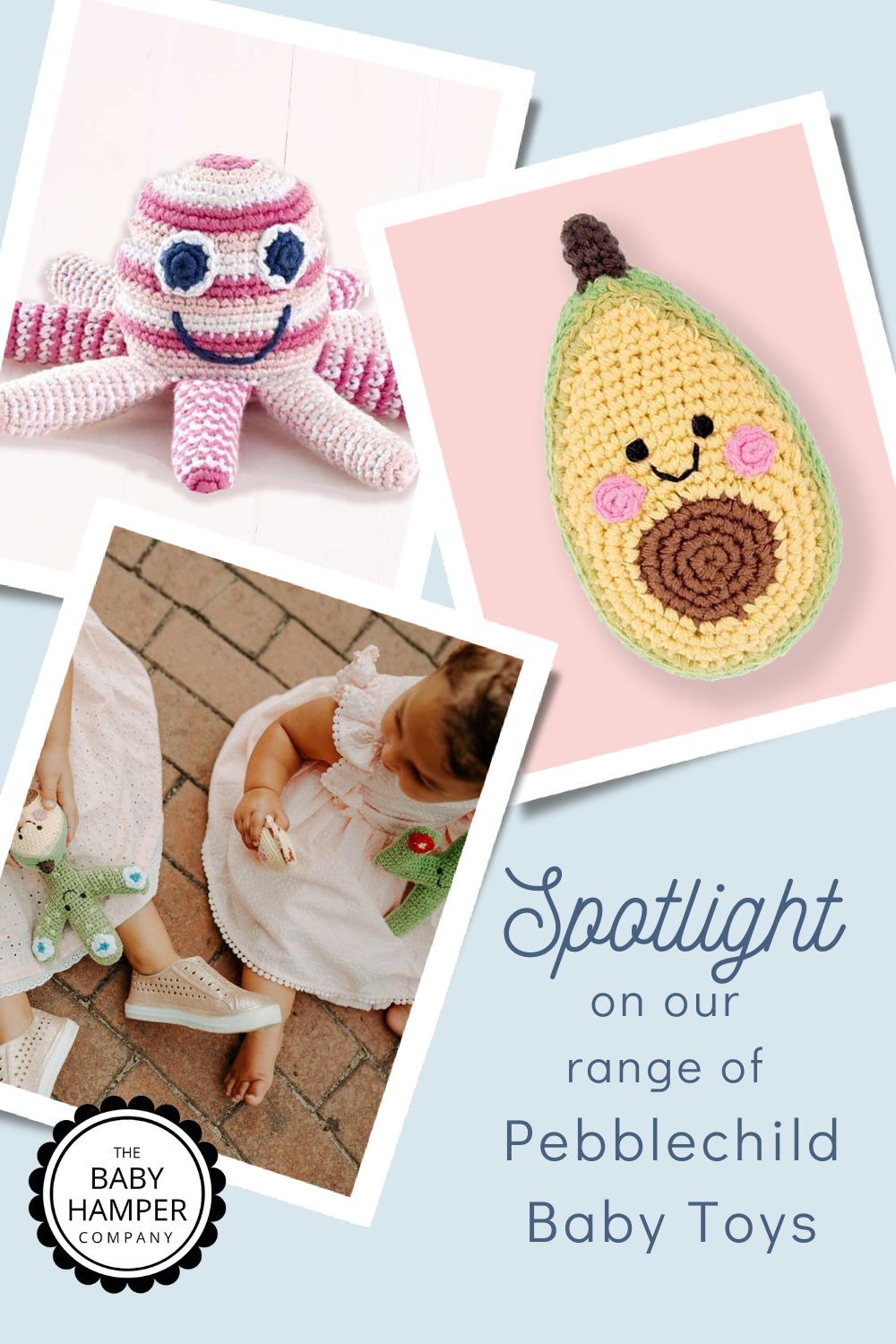 Spotlight on our range of Pebblechild Baby Toys