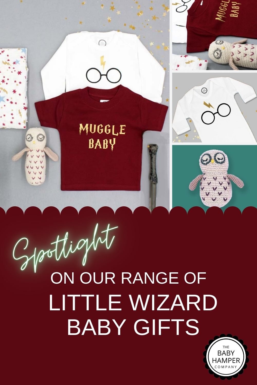Spotlight on or Range of Little Wizard Baby Gifts
