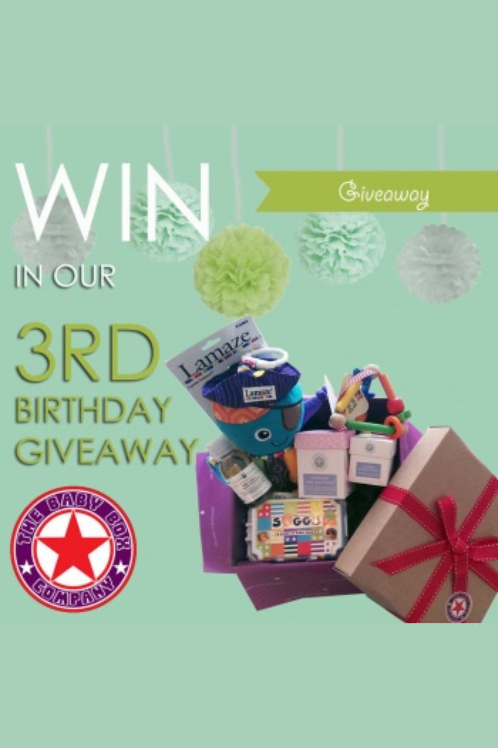The Baby Box Company's 3rd Birthday Giveaway 2015