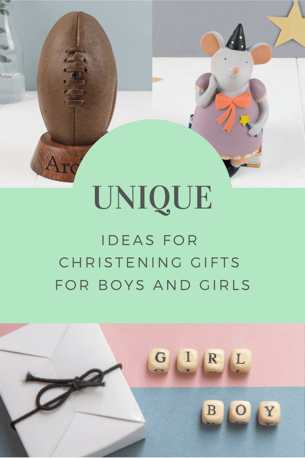 Unique christening gifts