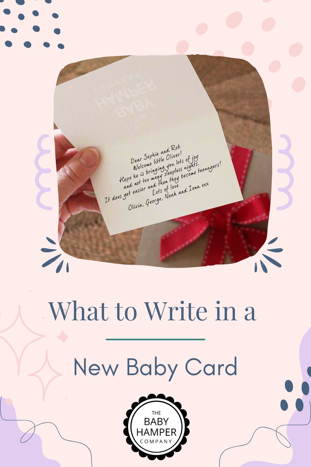 What to Write in a New Baby Card