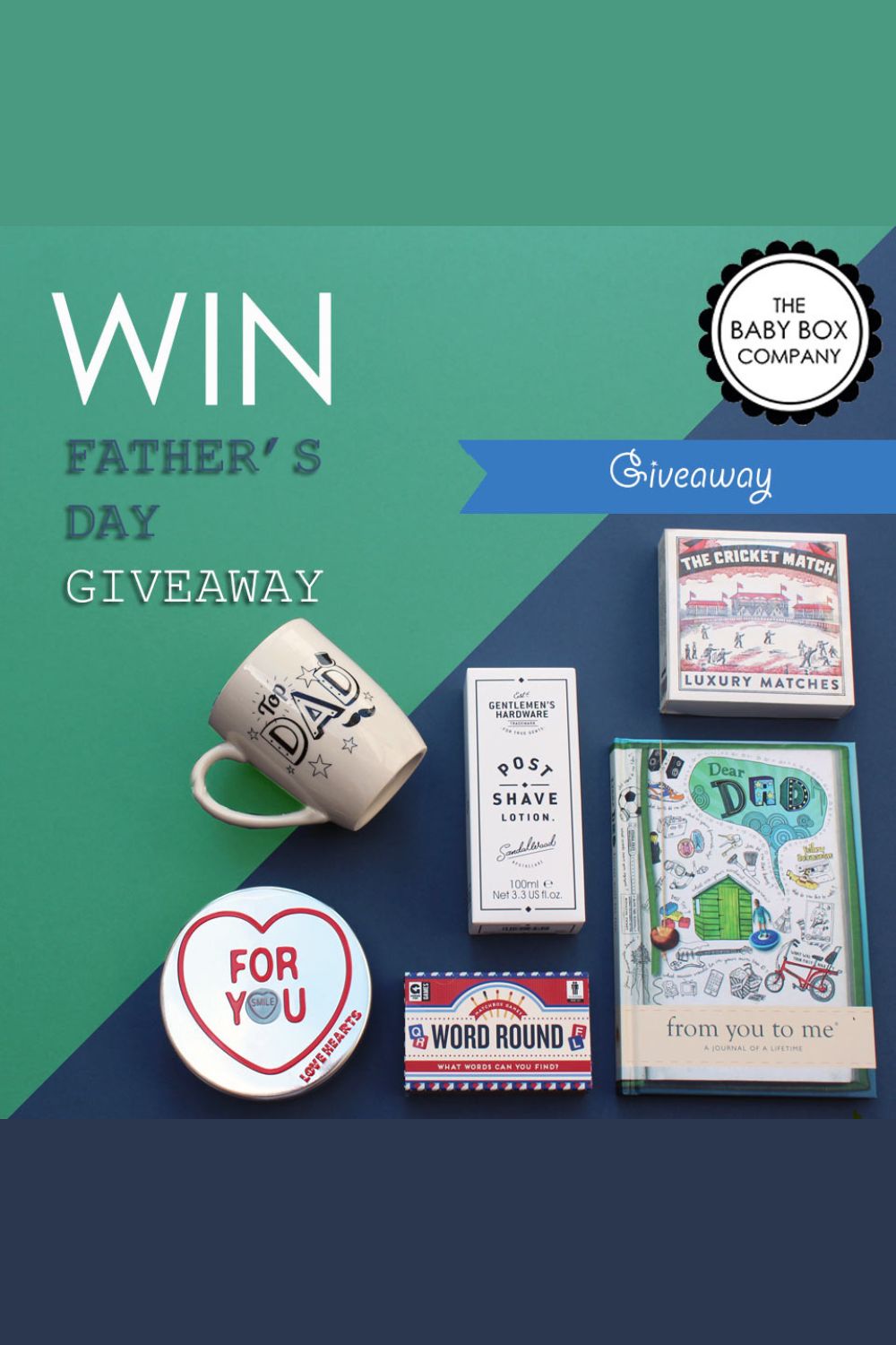 Win Father's Day Treats in our 2017 Giveaway