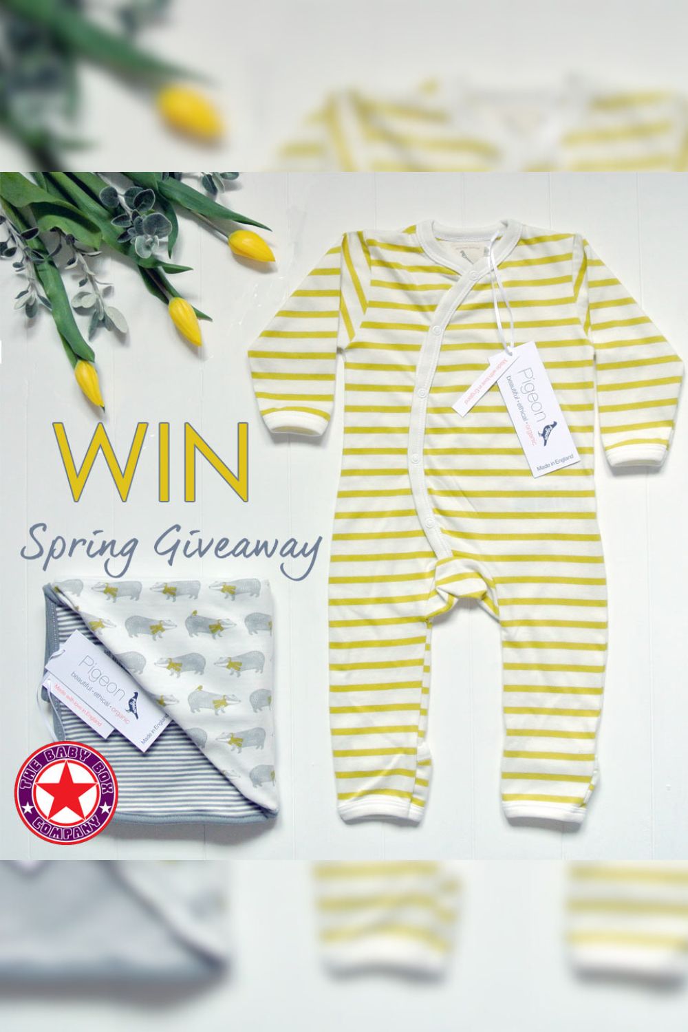 Win Pigeon Organic Clothes in our Spring Giveaway 2016