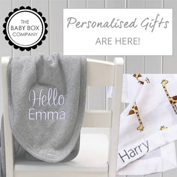 Our Personalised Baby Gifts are here!