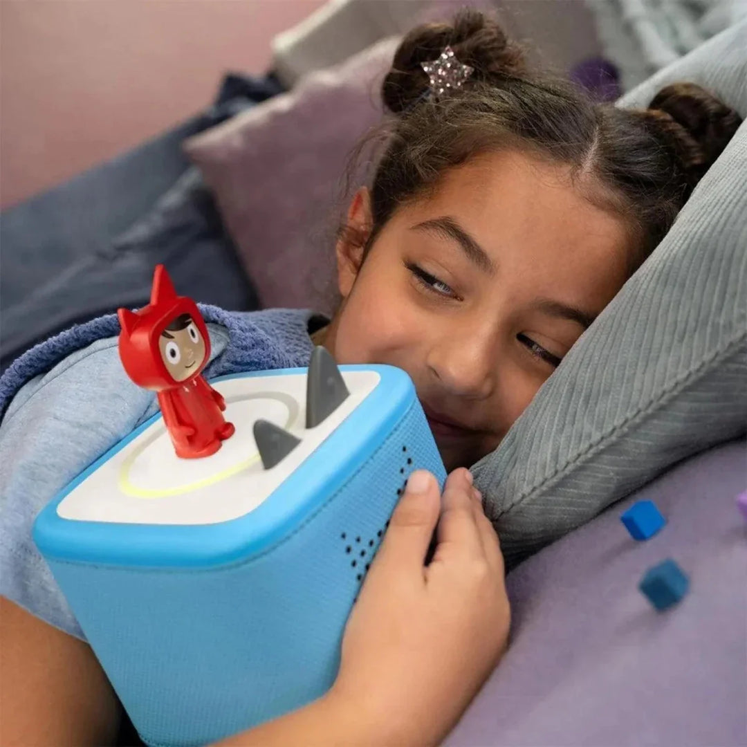 Tonies Toniebox 2 Cloud Starter Set with Creative Tonie Rubie - Sky Blue