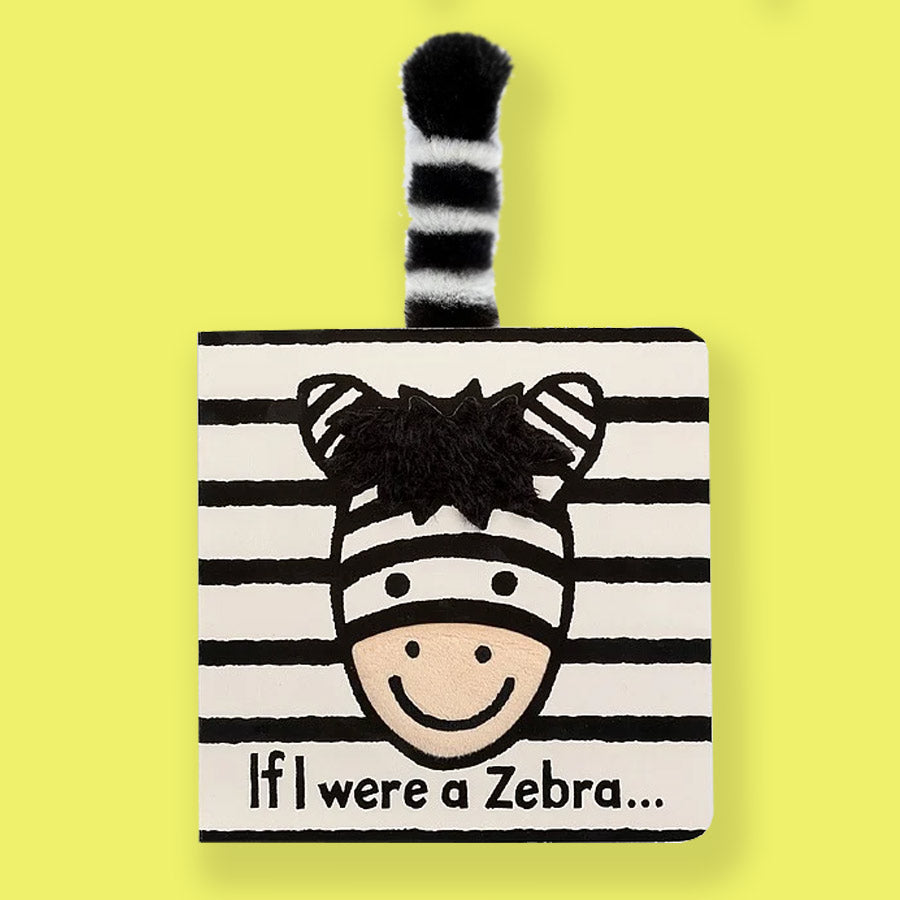 Jellycat Bashful Zebra & Board Book Set