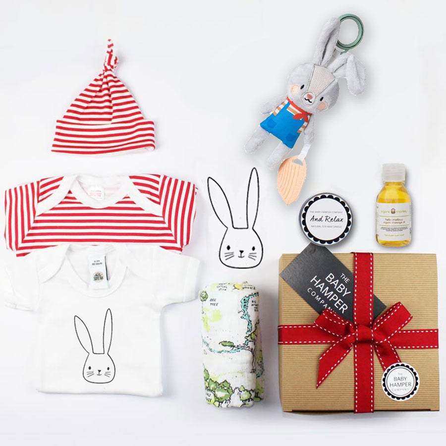 'Hello World' Unisex Baby Shower Hamper