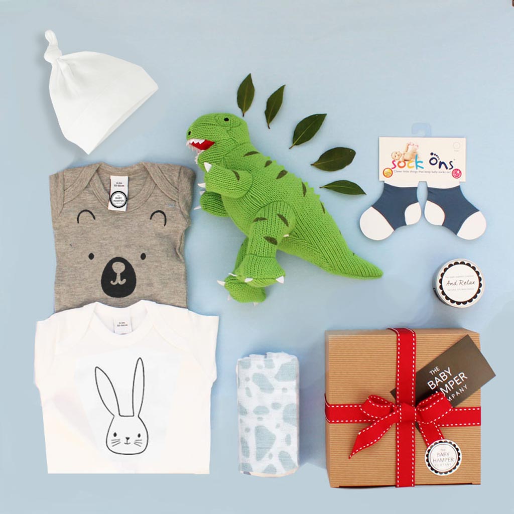 Luxury Baby Boy Hamper with Gift Box