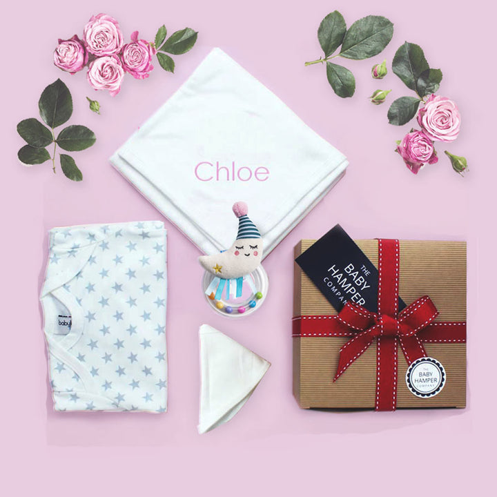 Personalise Baby Girl's Hamper - Large