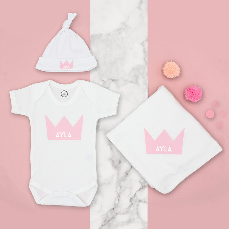 Queen For A Day Baby Girl's Hamper - Personalised