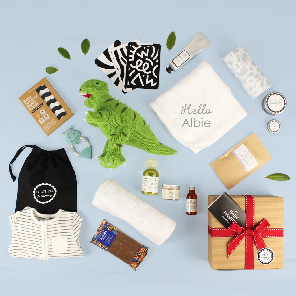 Supreme Luxury Baby Boys Hamper - Personalised