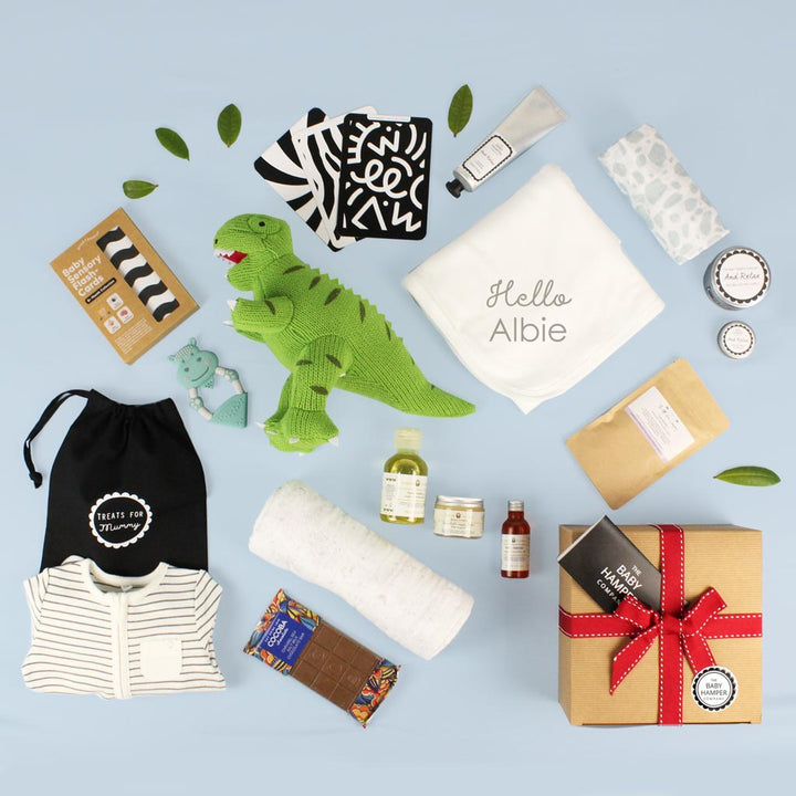 Supreme Luxury Baby Boys Hamper - Personalised