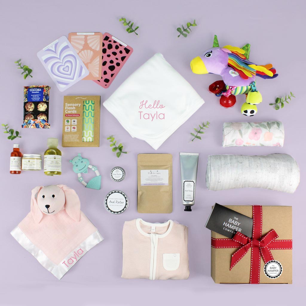 Supreme Luxury Baby Girl Hamper - Personalised