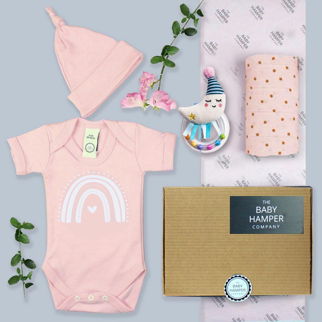 Letterbox Baby Hamper Girls Gift Box