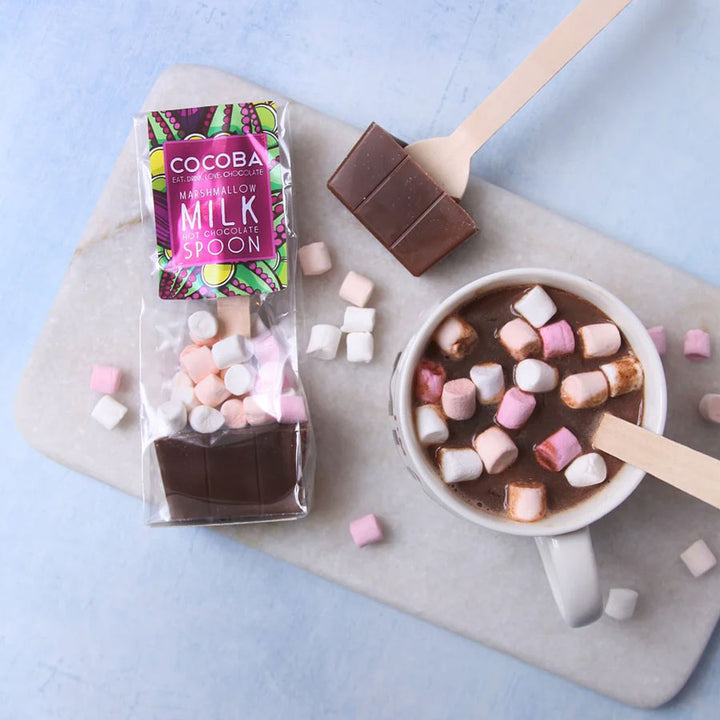 Cocoba Marshmallow Milk Hot Chocolate Spoon