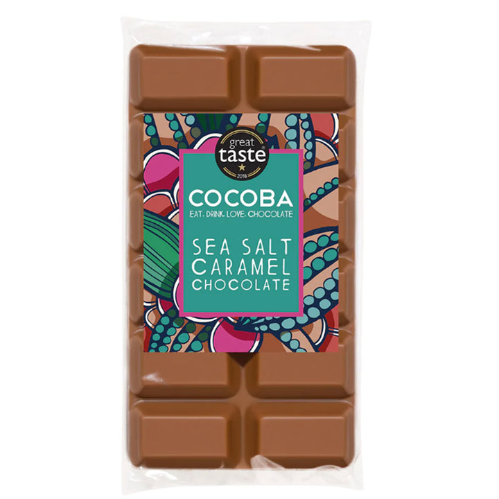 Cocoba Sea Salt Caramel Chocolate Bar- Mini