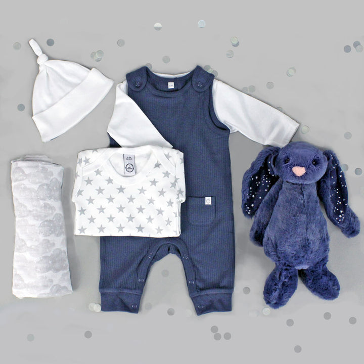 Jellycat Stardust Bunny Baby Boys Gift Box