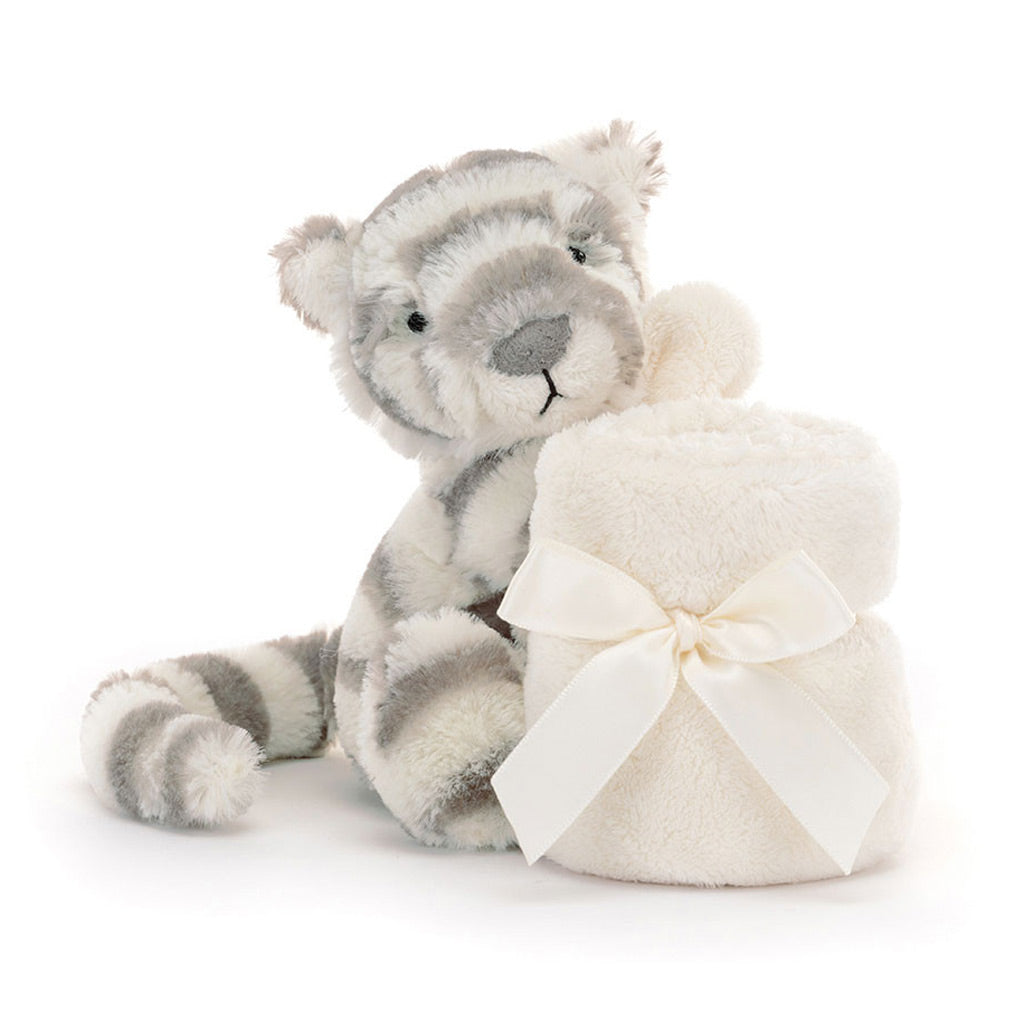 Jellycat Bashful Snow Tiger Soother