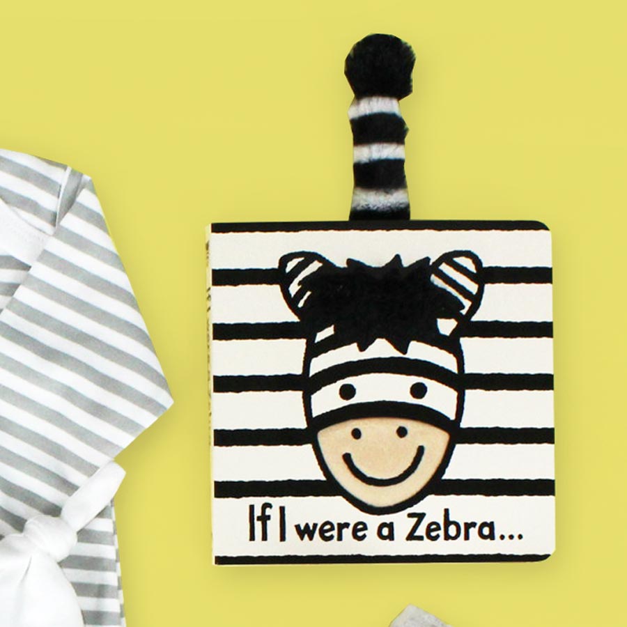 Luxury Baby Hamper - Jellycat Bashful Zebra