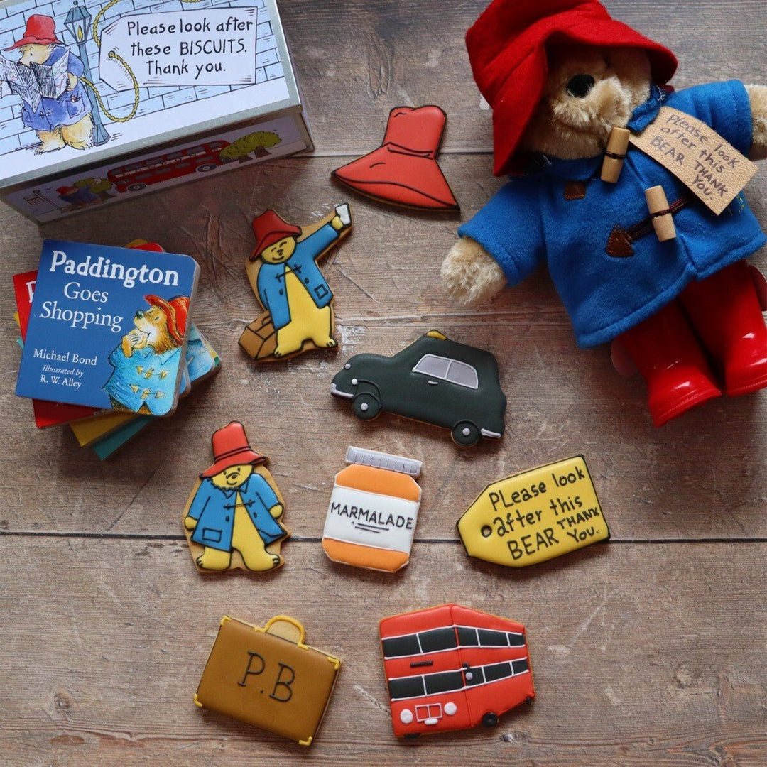 Paddington Bear Baby Biscuit & Gift Set by Biscuiteers