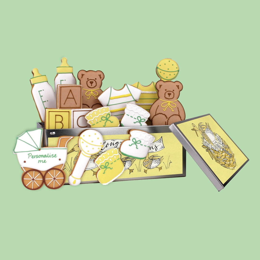 New Kid On The Block Luxe Biscuit Tin by Biscuiteers
