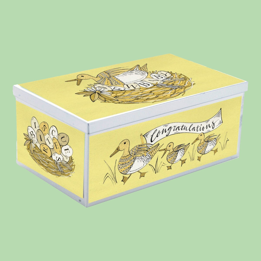 New Kid On The Block Luxe Biscuit Tin by Biscuiteers