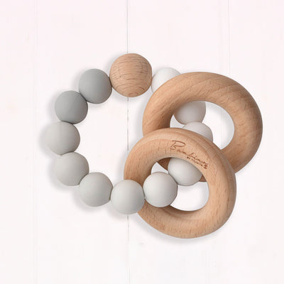 Bambino Ombre Teething Toy Grey