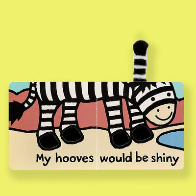 Jellycat If I Were A Zebra Board Book