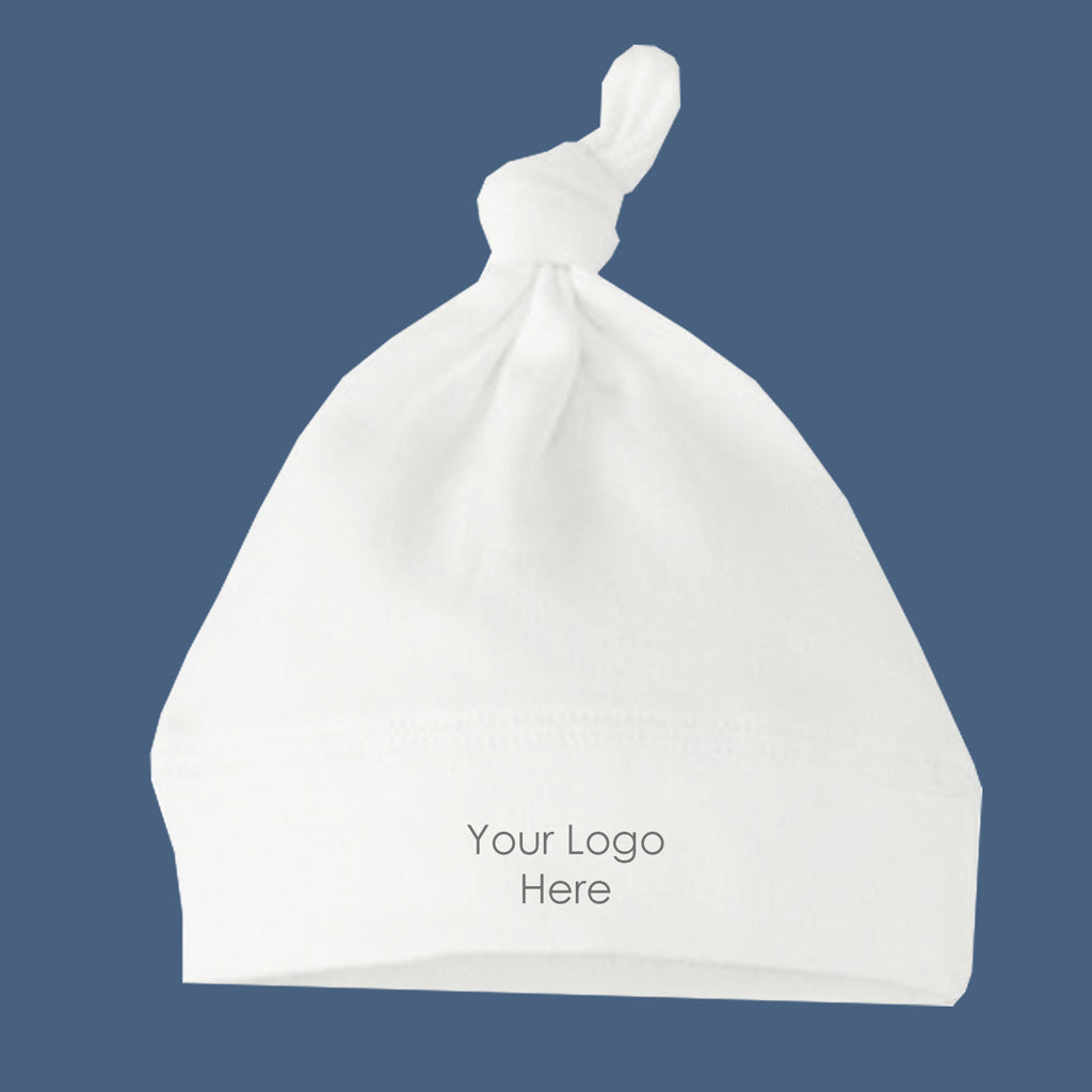 Corporate Personalised Branded Baby Knotted Hat