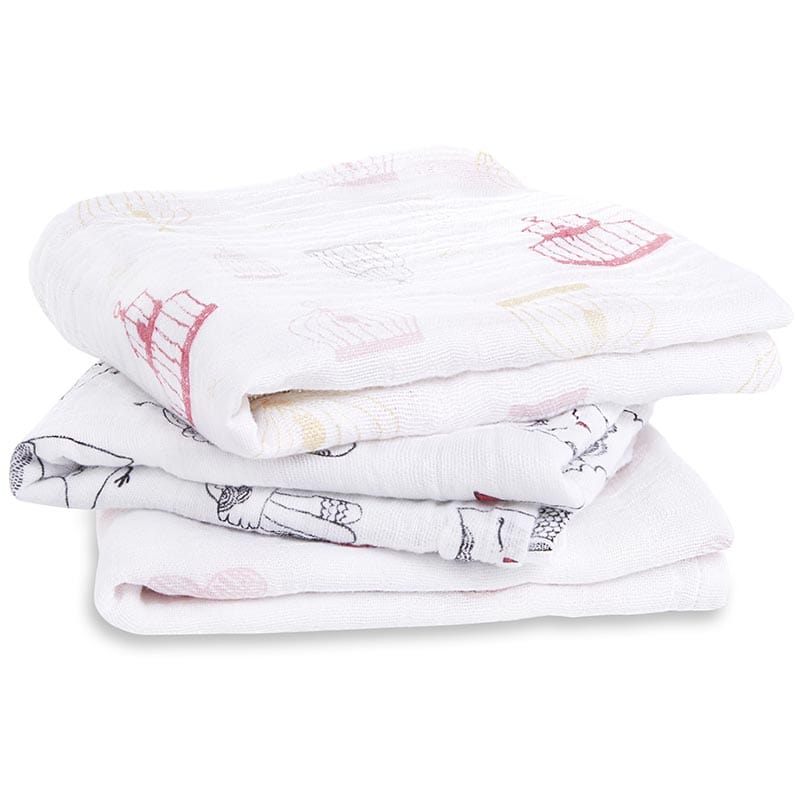 aden + anais Lovebird Muslin Square