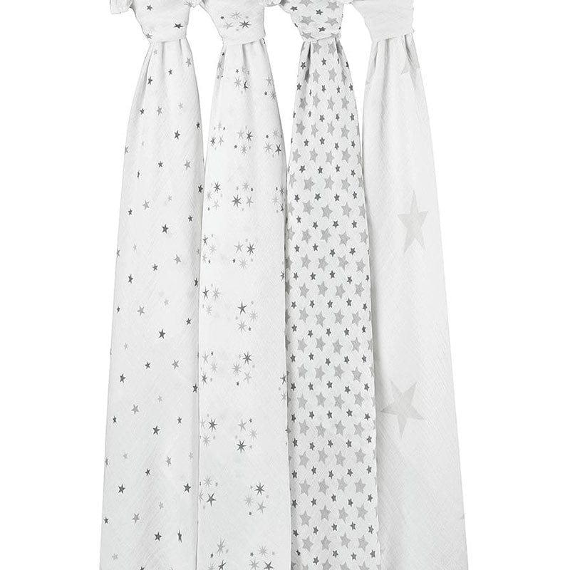aden + anais Grey Stars Baby Gift Set