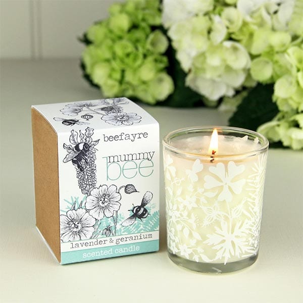 Beefayre Mummy Bee Candle Votive