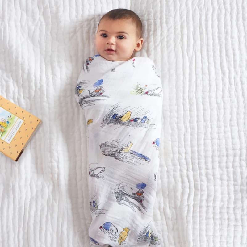 aden + anais Disney™ Winnie The Pooh Swaddle Blanket - Single