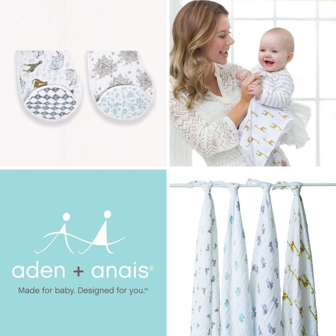 aden + anais Jungle Print Baby Gift Set