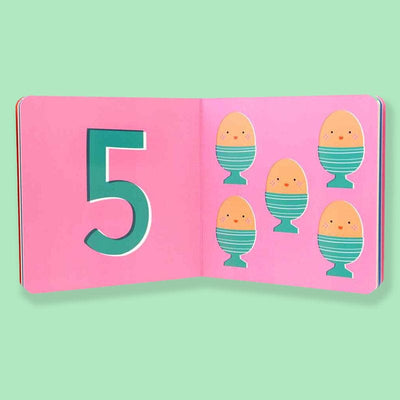 Rex London Baby's First Numbers Board Book