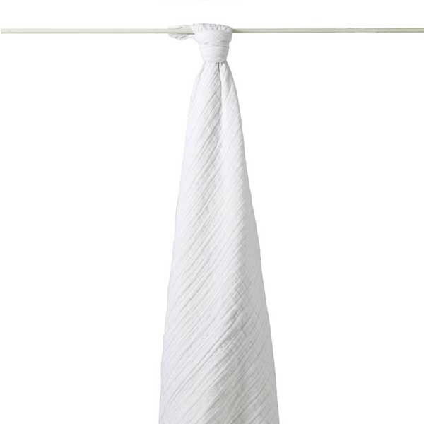 Plain White Baby Muslin Cloth