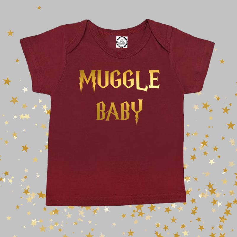 Little Wizard 'Muggle Baby' New Baby T Shirt