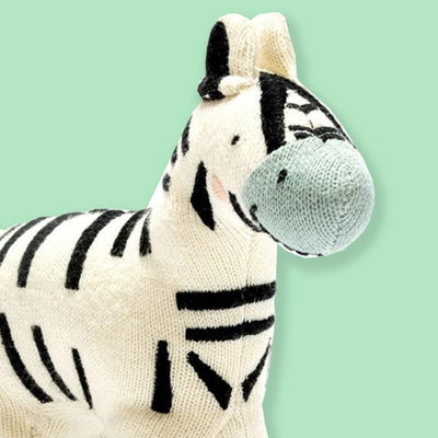 Best Years Organic Ziggy Zebra Baby Soft Toy