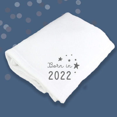 Born in 2022 Baby Gift Set blanket