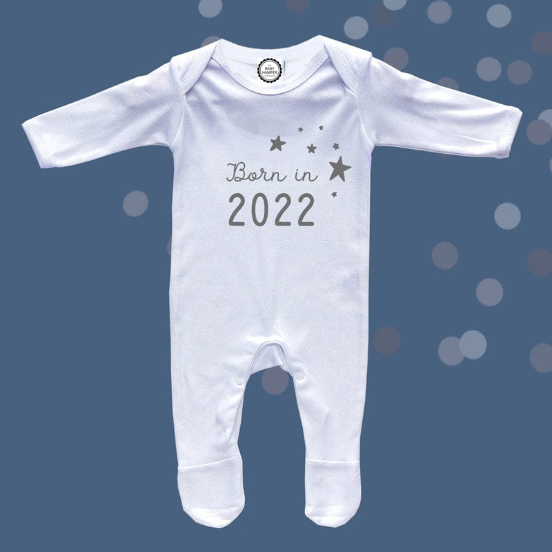 Born in 2022 Baby Gift Set sleep suit