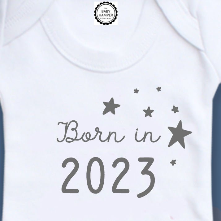 'Born In 2023' New Baby Sleepsuit