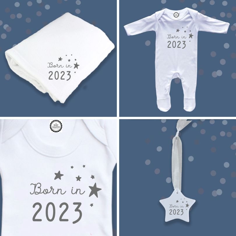 Born in 2023 Baby Gift Set